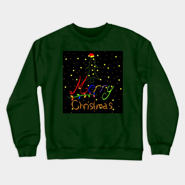 A fun Design For Your Best Friend Or Relative. This Is The perfect Gift For Christmas Or A Christmas Party For The Whole Family. Crewneck Sweatshirt by Kallin (Kaile Animations)